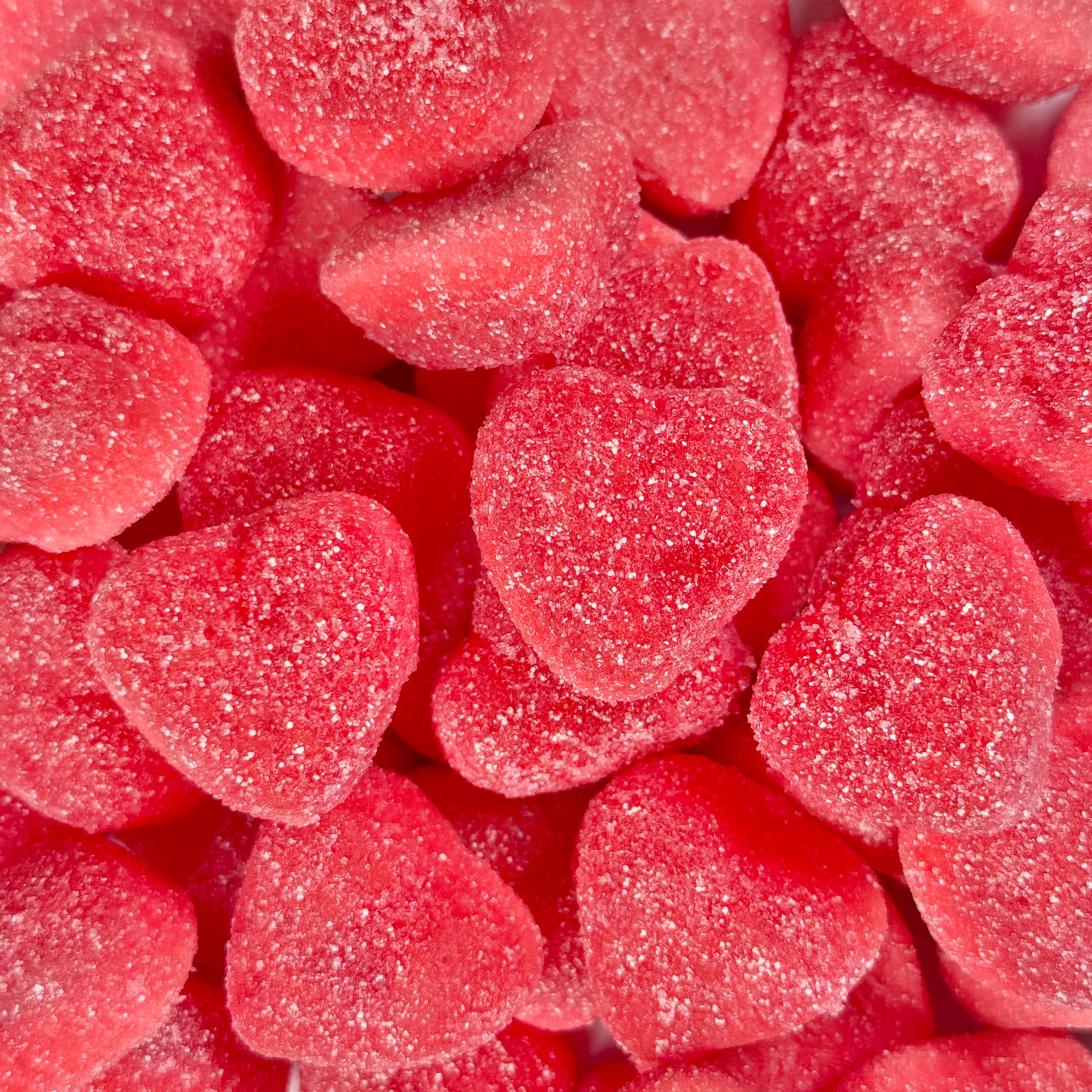 Corações Recheados Morango