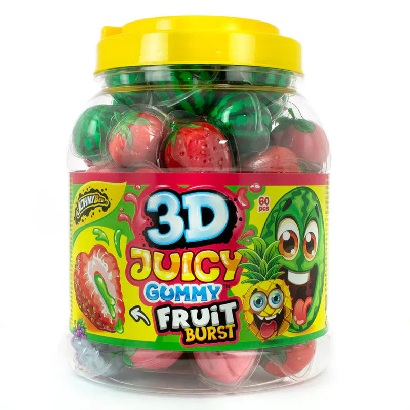 Frutas 3D recheadas